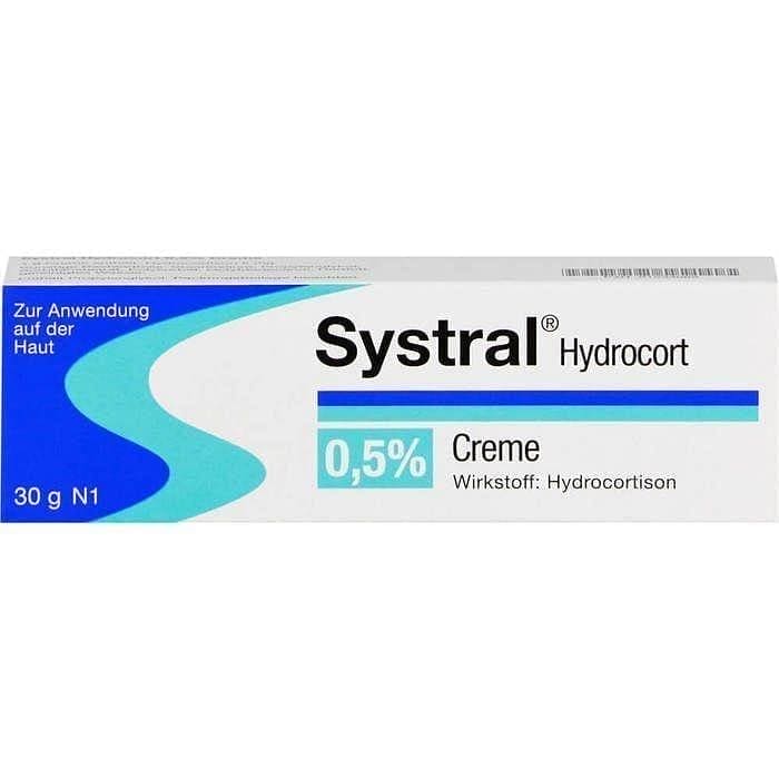 SYSTRAL Hydrocort 0.5% hydrocortisone cream UK