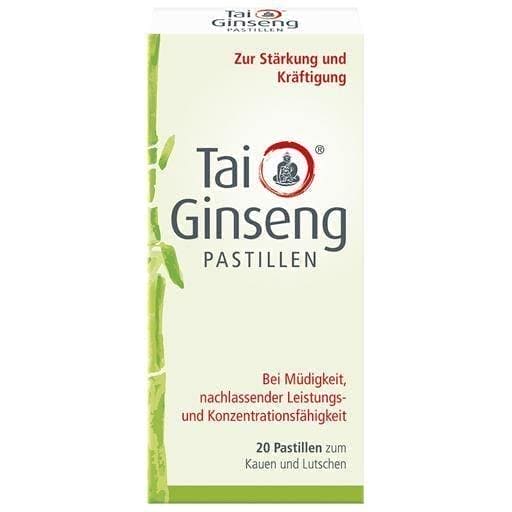 TAI GINSENG pastilles 20 pc ginseng root UK