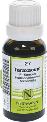 Taraxacum officinale, TARAXACUM F Complex 27 Dilution UK