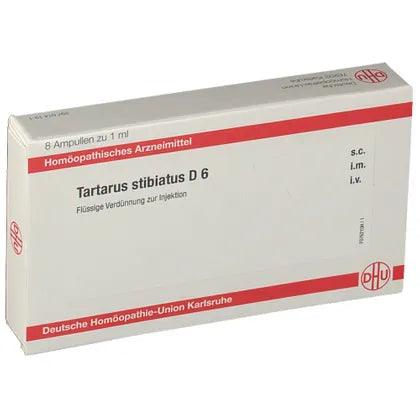 TARTARUS STIBIATUS D 6 ampoules UK