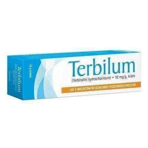 TERBILUM 0.01g / g cream 15g, dimorphic fungi UK