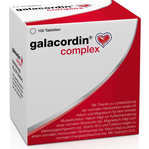 Thiamine, potassium, magnesium, coenzyme Q10, GALACORDIN complex UK