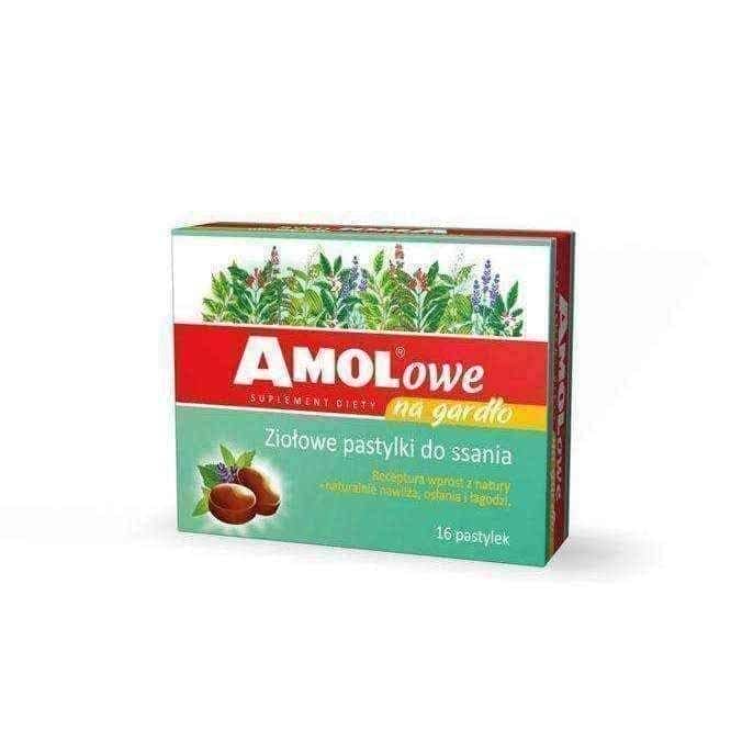Throat infection AMOLOWE x 16 lozenges UK