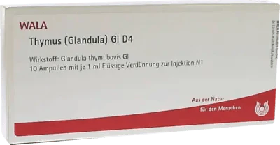 THYMUS GLANDULA GL D 4 ampoules UK