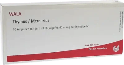 THYMUS, MERCURIUS ampoules UK