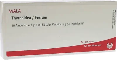 THYREOIDEA, Ferrum ampoules UK
