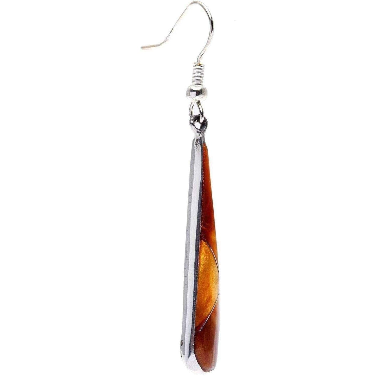 Tiger eye earrings | Teardrop UK