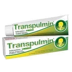 TRANSPULMIN cold balm for children UK