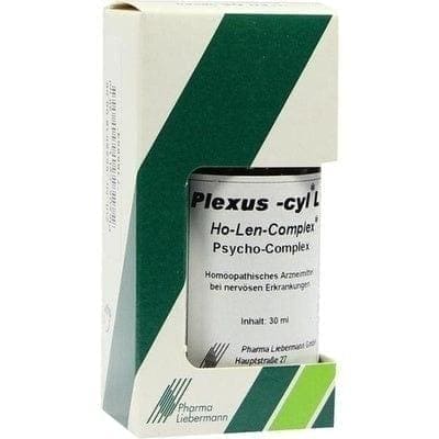 Treat stress and anxiety, ease muscular pain, PLEXUS-CYL L Ho-Len-Complex drops UK