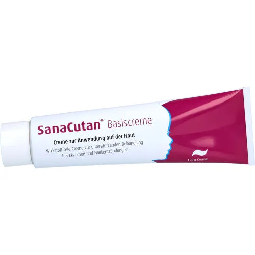 treat eczema and skin inflammations SANACUTAN Base Cream 150 g