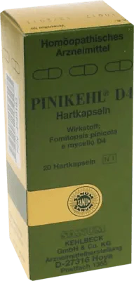 Treatment of headache, nausea, liver problems, PINIKEHL capsules D 4 UK