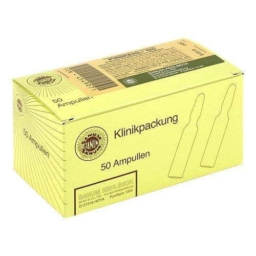 Treatment of headaches, nausea, liver disease, PINIKEHL ampoules D 5 UK