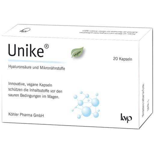 UNIKE hyaluronic acid, phosphorus, silica UK