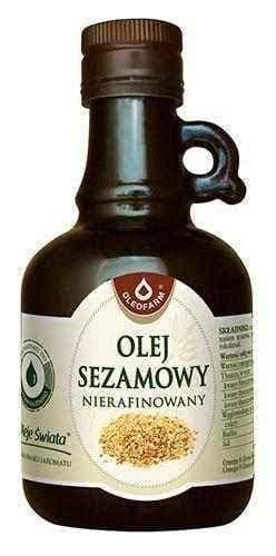 Unrefined sesame oil 250ml UK
