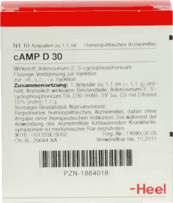 Upset stomach, CAMP D 30 ampoules UK