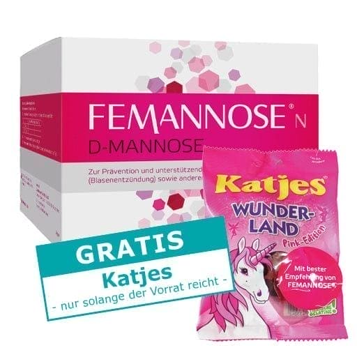 Urinary tract infection, Bladder infection, FEMANNOSE N granules sachets UK