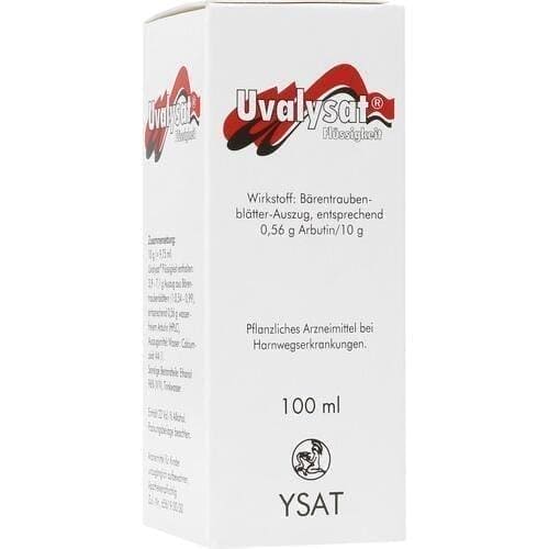 Urinary tract infection treatment, renal pelvis, bladder, UVALYSAT oral liquid UK