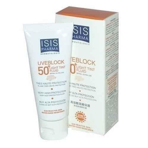 UVEBLOCK SPF50 + cream without color 40ml. UK