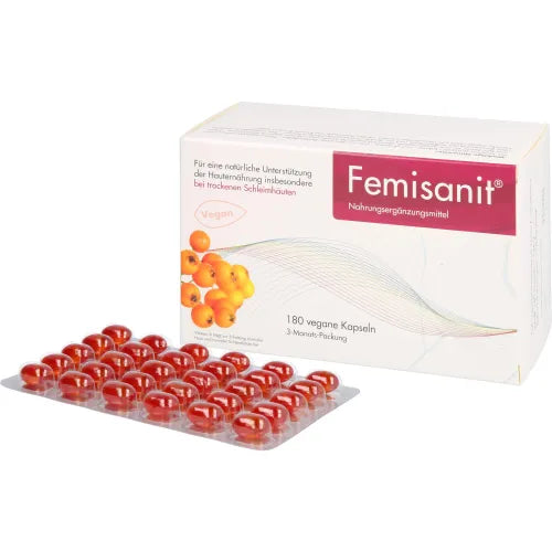 vaginal mucosa in cases of vaginal dryness FEMISANIT Capsules