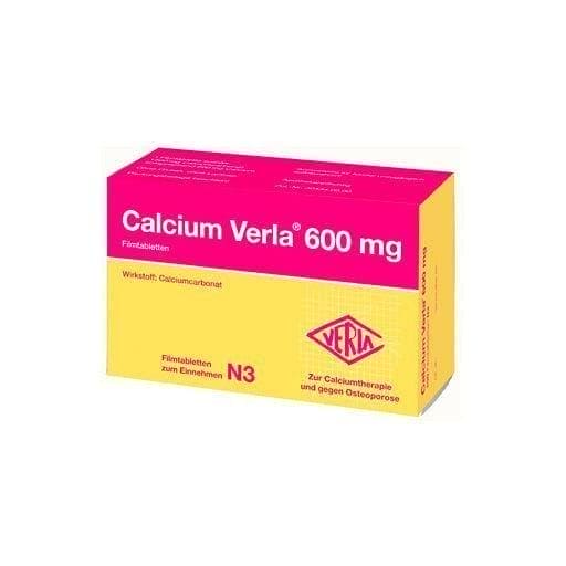Verla calcium, calcium carbonate, calcium deficiency treatment UK