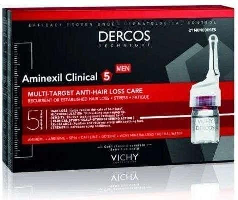 Vichy Dercos Aminexil SP94 PRO Men x 21 ampoules UK