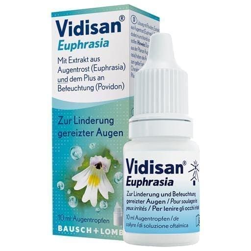 VIDISAN povidone eye drops UK