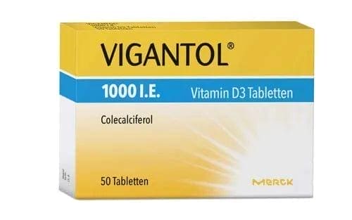 VIGANTOL 1,000 IU, vitamin D3 UK