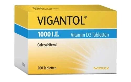 VIGANTOL 1,000 IU, vitamin D3 UK