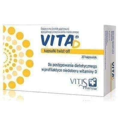 Vita D x 30 twist-off capsules UK