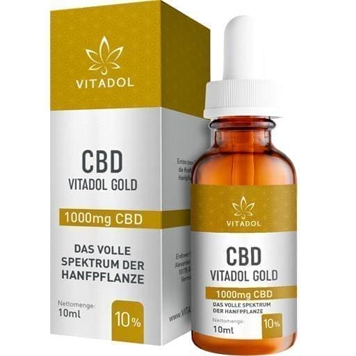 VITADOL Gold 10% CBD oil mouth 10 ml UK