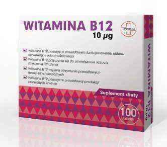 Vitamin B12 10µg x 100 tablets UK