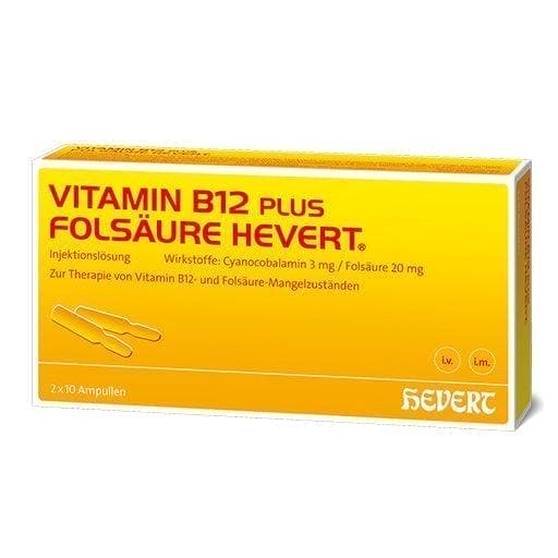 VITAMIN B12, PLUS, folic acid, Cyanocobalamin, ampoules UK