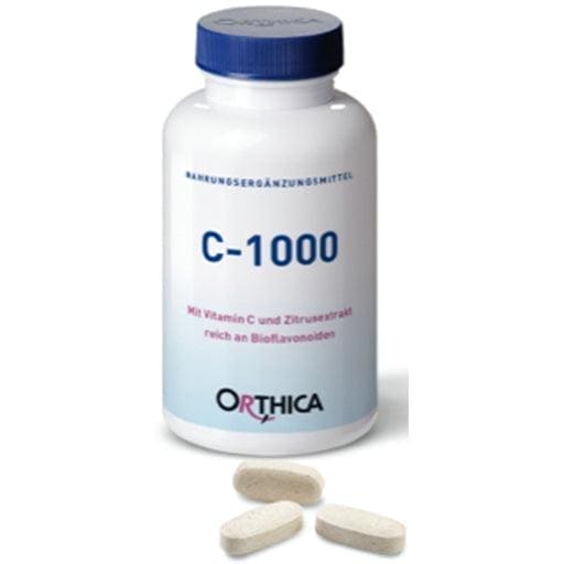 Vitamin C, citrus extract, bioflavonoids, ORTHICA C 1000 tablets UK