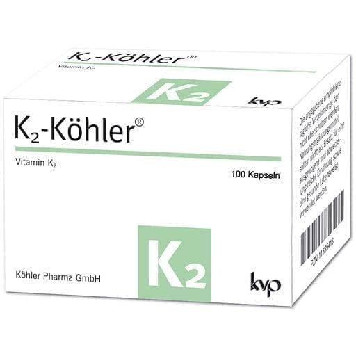 Vitamin K2 KÖHLER, menaquinone-7 capsules UK