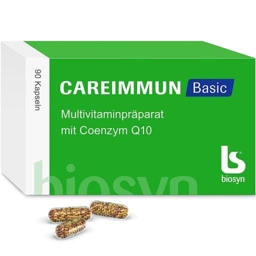 Vitamins, minerals, trace elements, coenzyme Q10, CAREIMMUN Basic Capsules UK