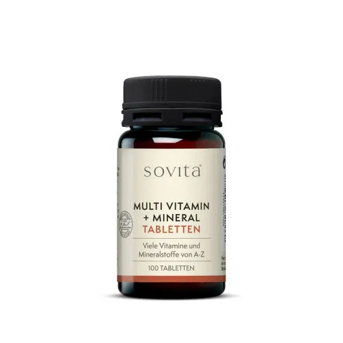 vitamins and minerals AZ, SOVITA CARE Multivitamin+Mineral Tablets