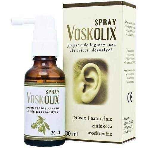 Voskolix spray 15ml, ear wax remover UK