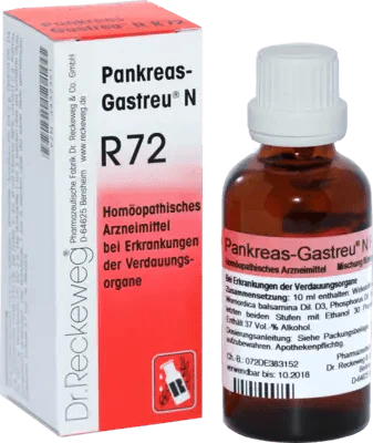 Weak pancreas, PANKREAS-GASTREU N R72 mixture UK
