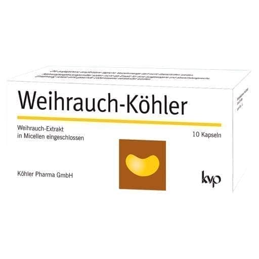 Weihrauch-KÖHLER Boswellia serrata, boswellic acid capsules UK