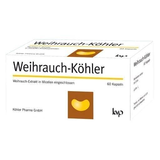 Weihrauch-KÖHLER Boswellia serrata, boswellic acid capsules UK