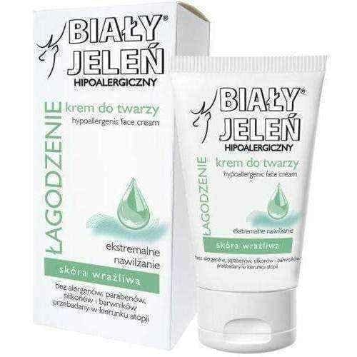 WHITE JELEŃ Hypoallergenic Face Cream 100ml UK