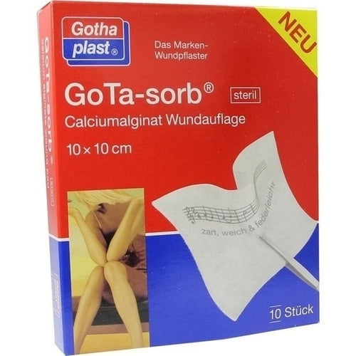 wound dressing GOTA SORB sterile 10x10 cm 10 pcs