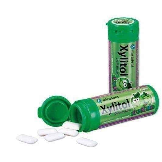 Xylitol chewing gum taste apple x 30 pieces UK