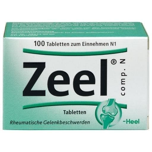 ZEEL N tablets, rheumatic joint pain, arthritis, rheumatism UK