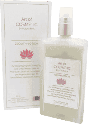 Zeolite Lotion, allantoin, panthenol, shea butter, aloe vera extract, menthol UK