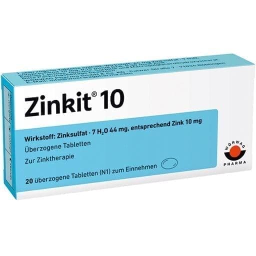 ZINKIT 10, zinc sulfate, zinc deficiency, zinc supplement UK