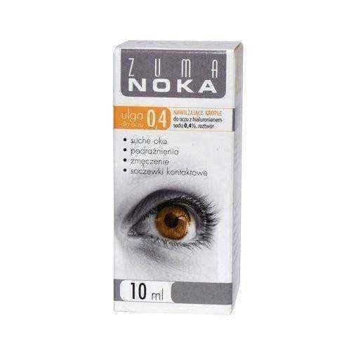 ZUMA NOKA relief to the eyes 0.4% rewetting drops 10ml UK