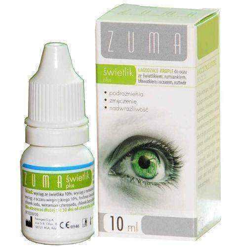 ZUMA Świetlik Plus for conjuctivis, Eye drops UK