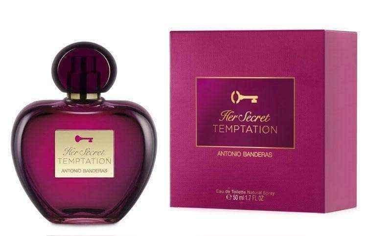 Antonio Banderas perfume Her Secret Temptation Eau de Toilette 80ml Spray UK