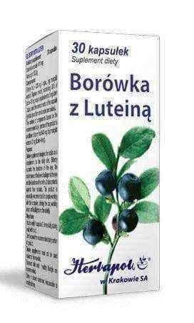 Blueberry with lutein x 30 capsules UK